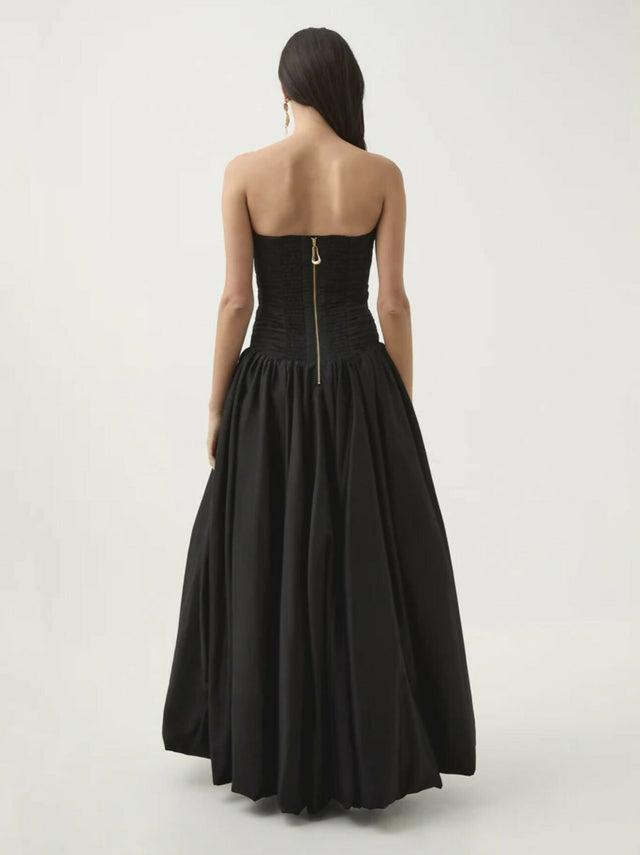Aje Violette Bubble Maxi Dress Black Size 10 - 10 / Black - Dresses