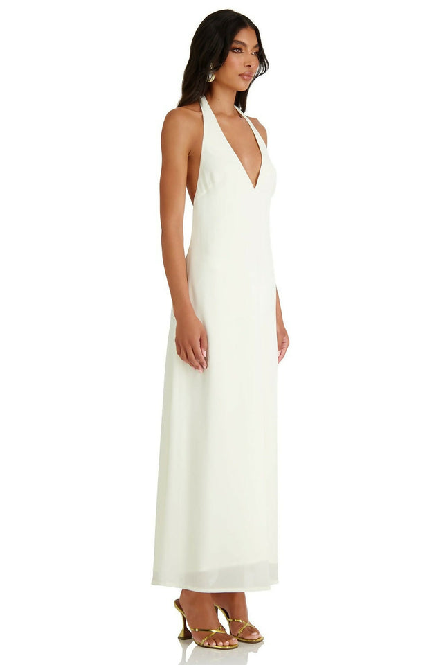 Alamour The Label Mikaela Dress - 8 / White - Dresses