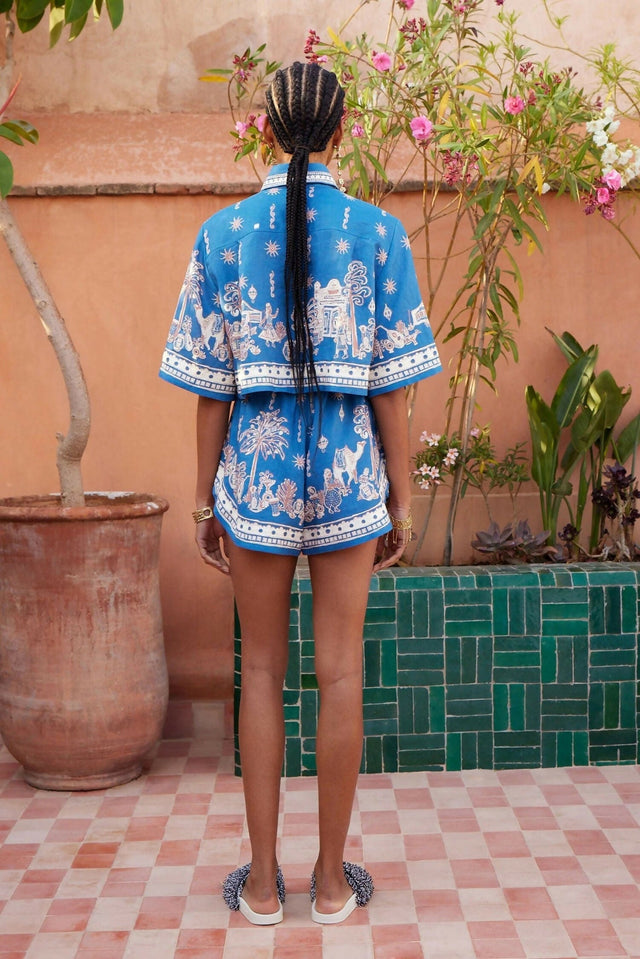 Alemais Acacia Cropped Shirt and Short Set - Outfit Sets