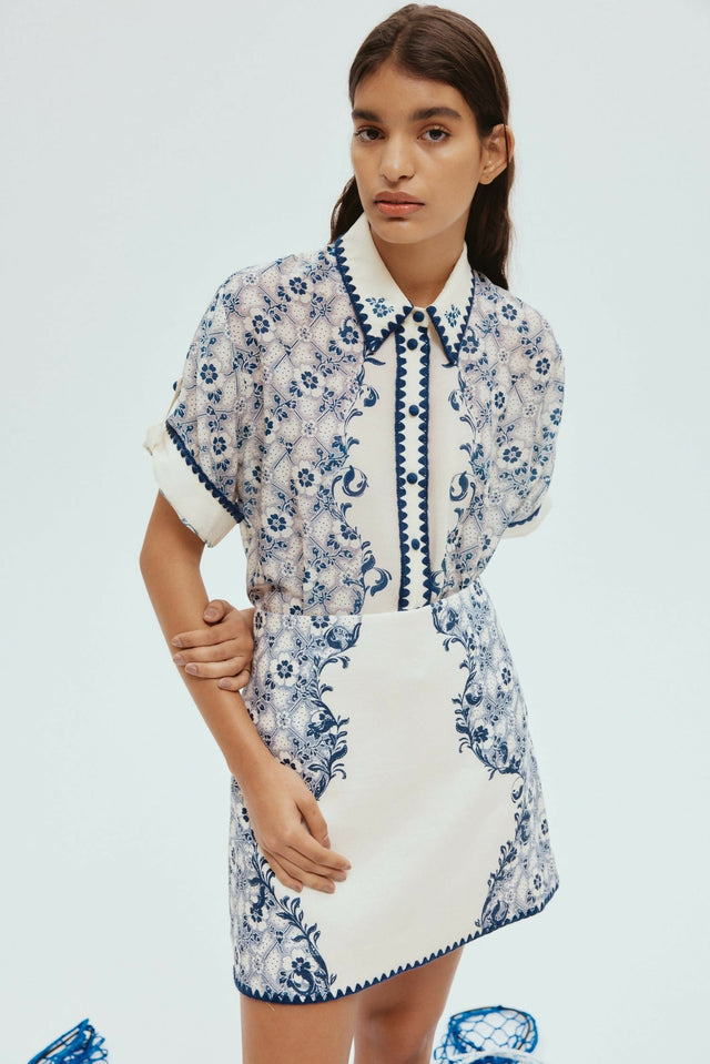 Alemais Airlie Shirt Size 4 & Skirt Size 8 Print - 8 / Print - Outfit Sets