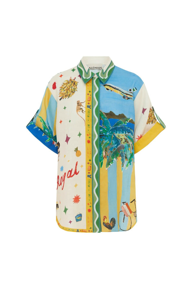 Alemais All Aboard Shirt and Skirt - 16 / Print - Outfit Sets