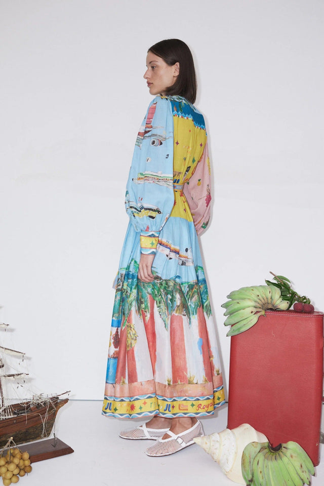 Alemais All Aboard Shirtdress - 10 / Multi - Dresses