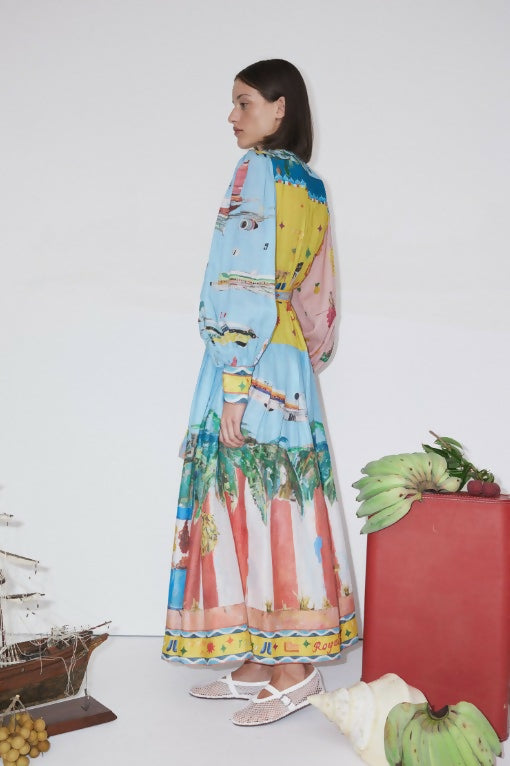 Alemais All Aboard Shirtdress Size 12 - 12 / Multi - Dresses