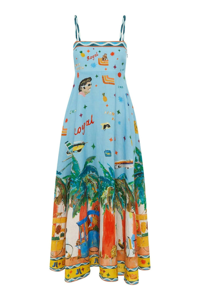 Alemais All Aboard Sundress - 8 / Multi - Dresses