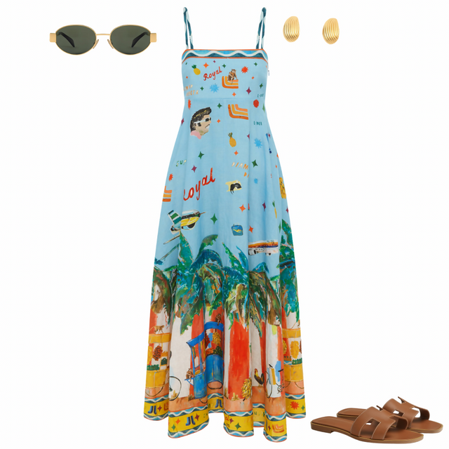 Alemais All Aboard Sundress - Dresses