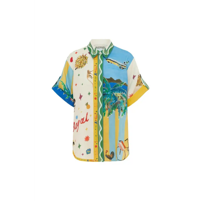 Alemais All Aboard Top Size 6 & Skirt Size 10 Set Multi - 10 / Multi - Outfit Sets