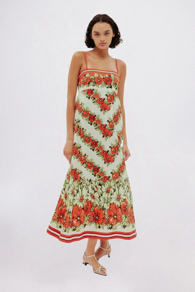 Alemais Amelie Day Dress Exclusive Floral Size AU 16 - 16 / Floral - Dresses
