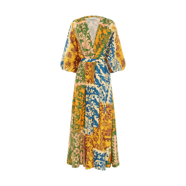 Alemais Archie Wrap Dress Multi-Colored Size AU 16 - Dresses
