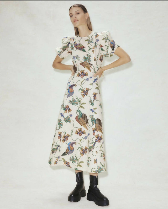 ALEMAIS - Alemais Birdie Midi Dress