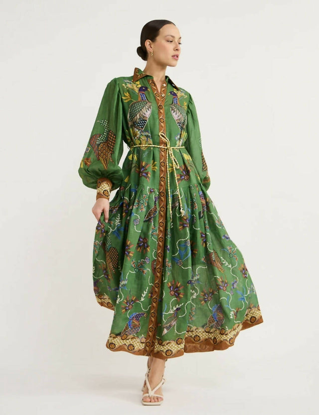 ALEMAIS - Alemais Birdie Shirtdress