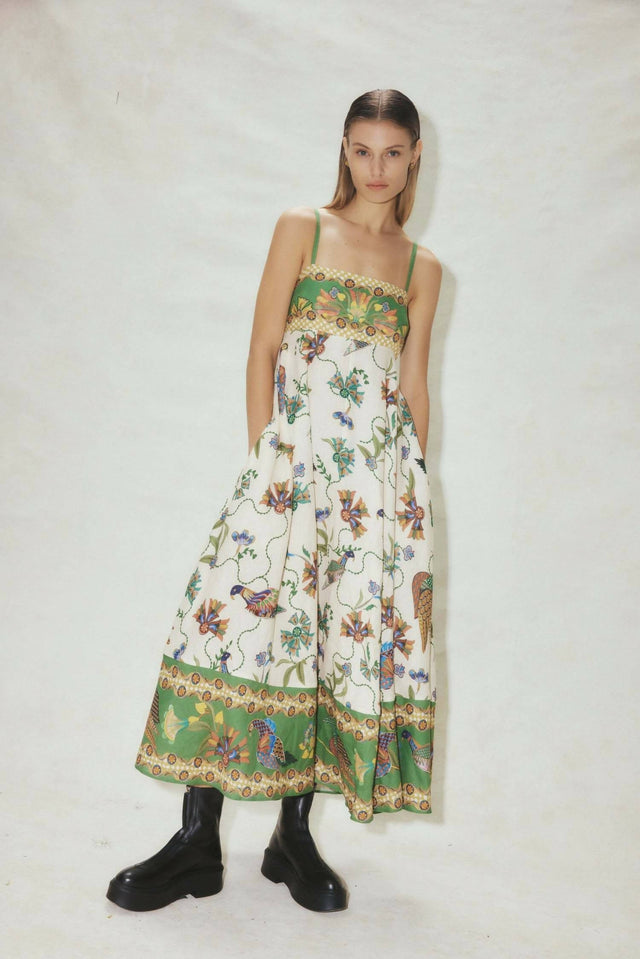 Alemais Birdie Sundress Print Size 12 14 & 16 - Dresses