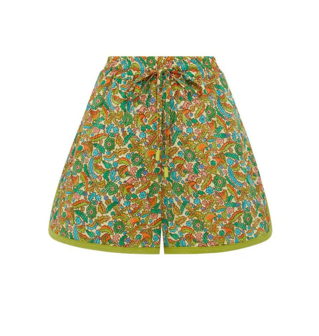 Alemais Checkers Shirt and Harmonia Quilted Shorts Set Print Size AU 16 - 16 / Multi - Outfit Sets