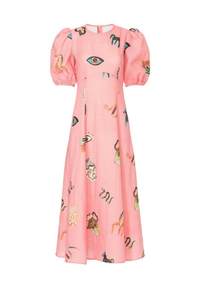ALEMAIS - Alemais Cleo Midi Dress