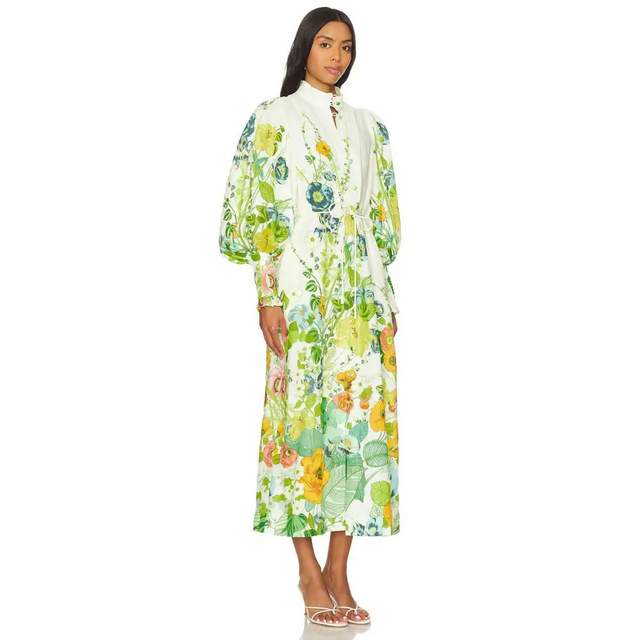 Alemais Constance Shirtdress - 10 / Print - Dresses