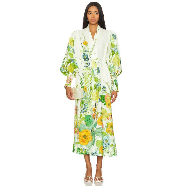 Alemais Constance Shirtdress - 10 / Print - Dresses