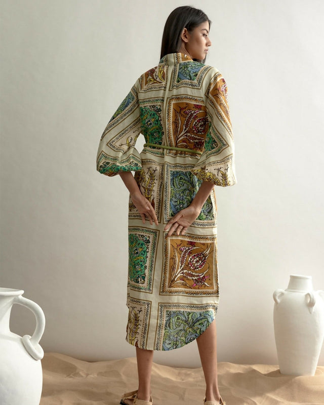 Alemais Delphine Shirt Dress Size 8 - 8 / Multi - Dresses
