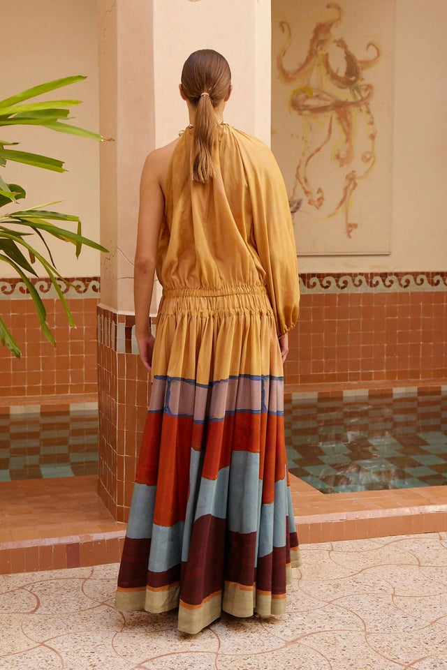 Alémais Desert Gown - 8 / Print - Dresses