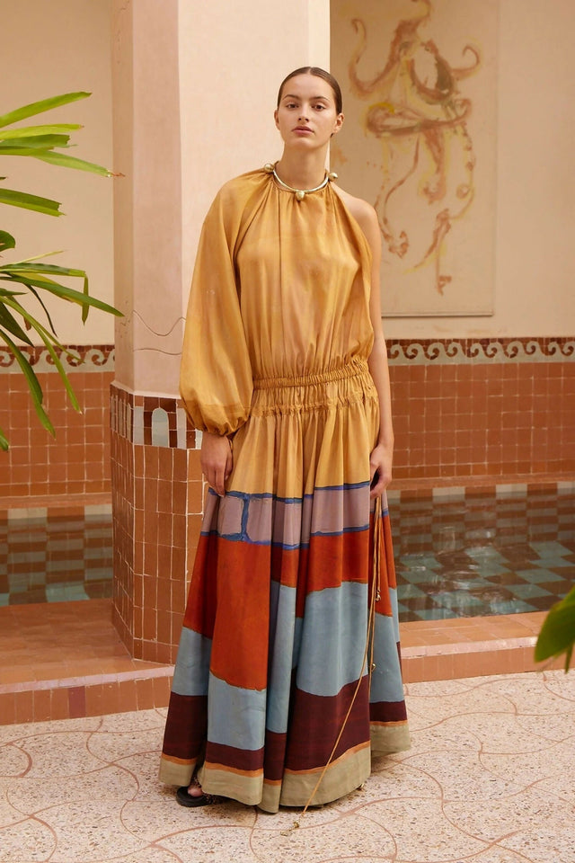 Alémais Desert Gown - 8 / Print - Dresses