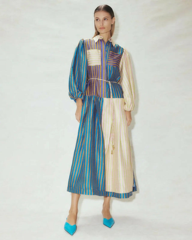 Alemais Diaz Shirtdress Multi Size 14 - 14 / Multi - Dresses