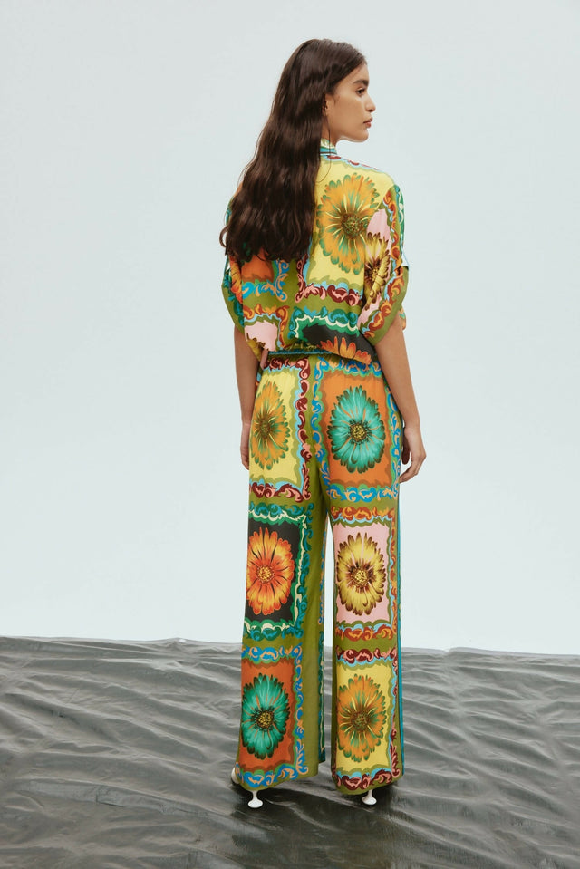 Alemais Disco Daisy Shirt and Pants Set Multi Size 16 - 16 / Multi - Outfit Sets