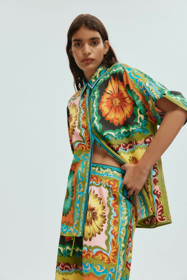 Alemais Disco Daisy Shirt and Pants Set Multi Size 16 - 16 / Multi - Outfit Sets