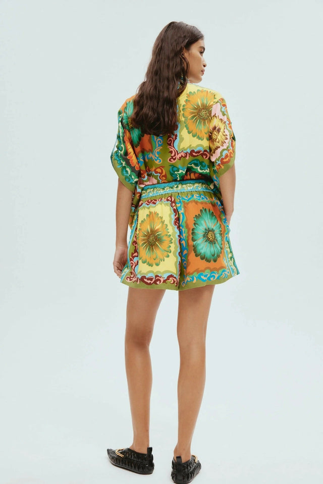 Alemais Disco Daisy Shirt and Short Set Multi Size 16 - 16 / Multi - Outfit Sets