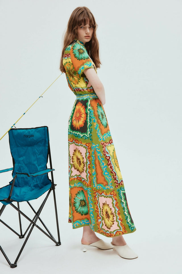 Alemais Disco Daisy Shirtdress Multi Size 16 - 16 / Multi - Dresses