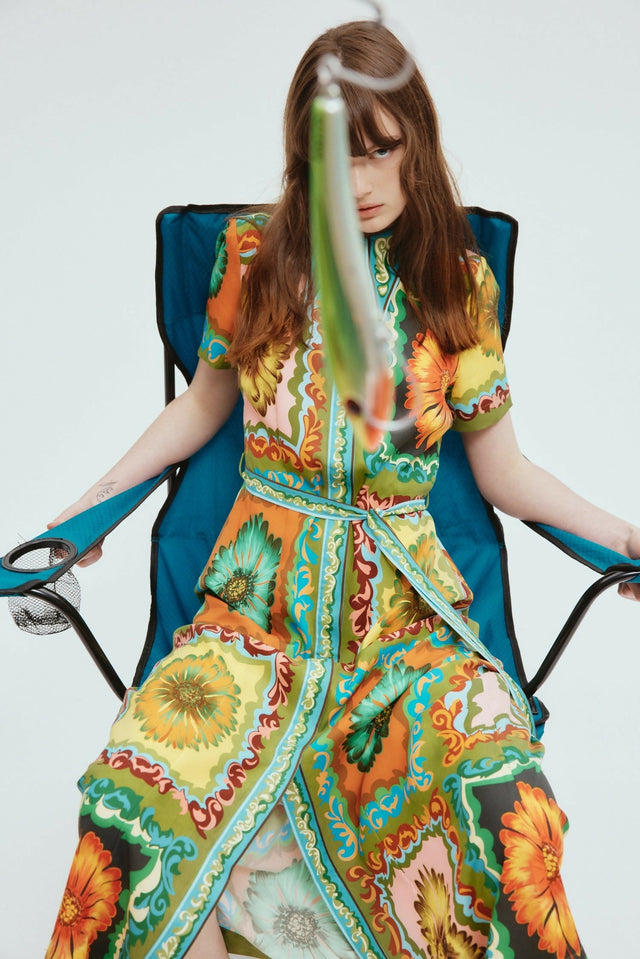 Alemais Disco Daisy Shirtdress Multi Size 16 - 16 / Multi - Dresses