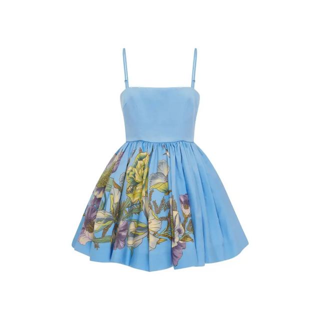Alemais Donata Mini Dress Blue Size 8 & 12 - Dresses
