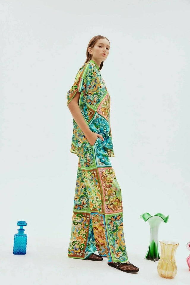 Alemais Dreamer Shirt and Pants Set Multi Size AU 16 - 16 / Print - Outfit Sets