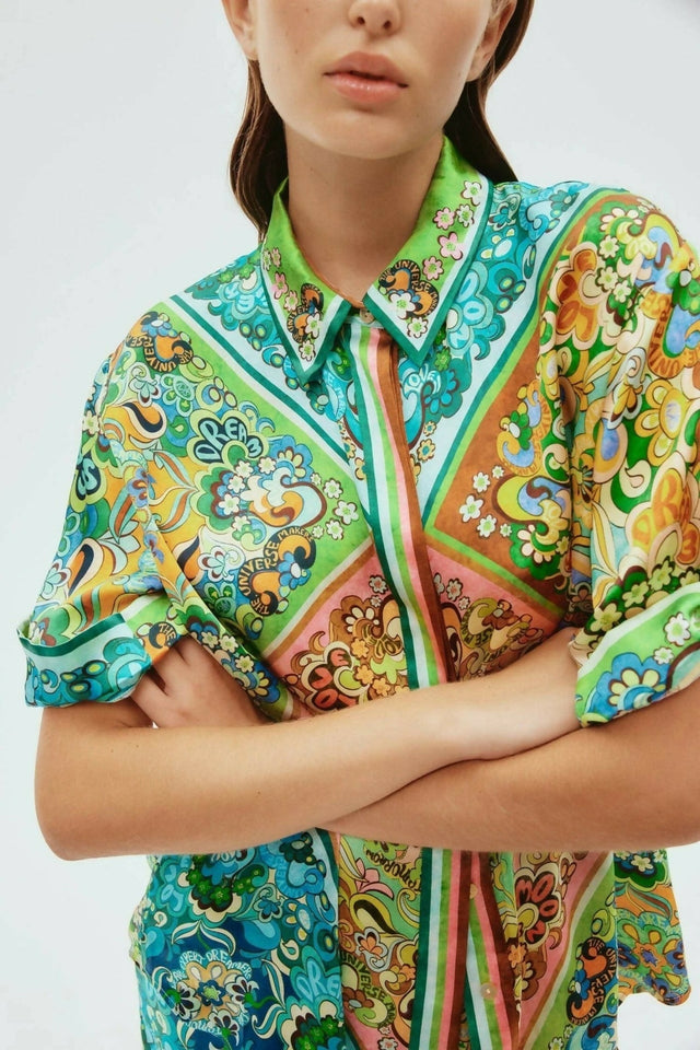 Alemais Dreamer Shirt and Pants Set Multi Size AU 16 - 16 / Print - Outfit Sets