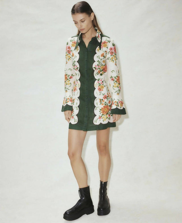 Alemais Elisabetta Mini Dress - Size 12 - Dresses