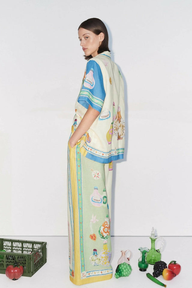 Alemais Elixir Shirt and Pant Set Multi Size 8 14 & 16 - Outfit Sets