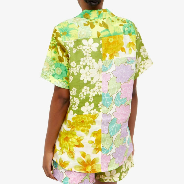 ALEMAIS - Alemais Elora Patchwork Shirt and Short Set