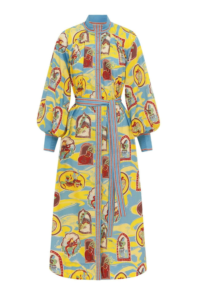 Alémais Emilio Shirtdress - 16 / Multi - Dresses