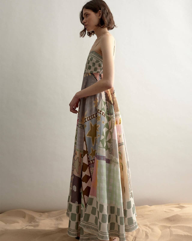 Alemais Emma Gale Sundress Multi Size 10 12 & 14 - Dresses