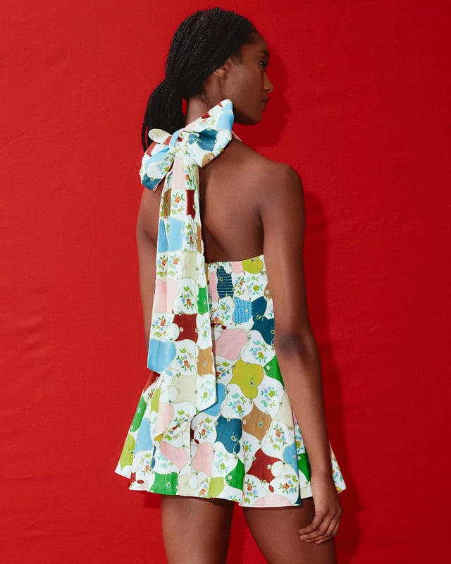 Alemais Everly Mini Dress Multi Print Size AU 16 - 16 / Multi - Dresses