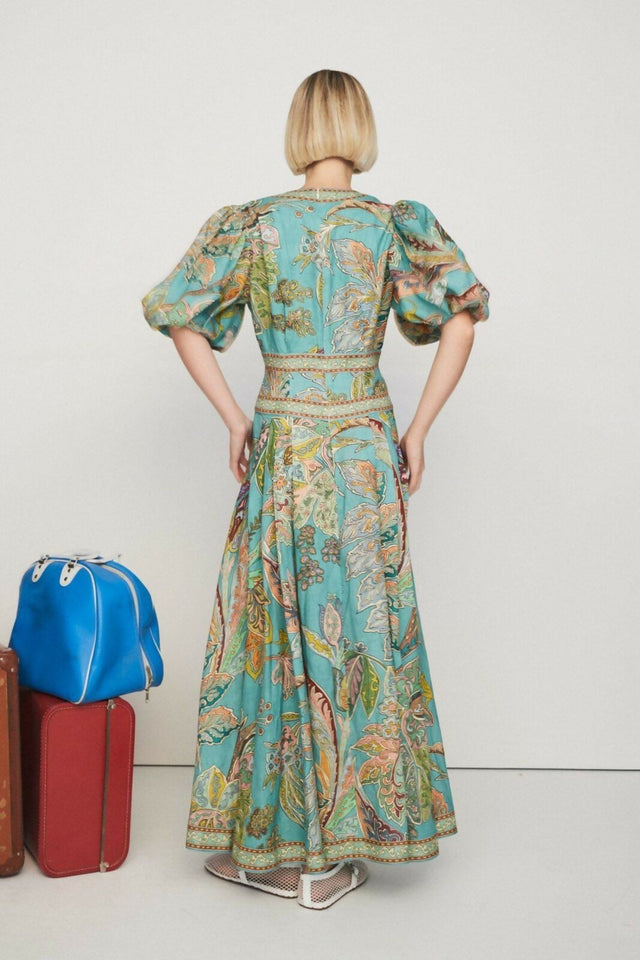 Alemais Franca Midi Dress - 10 / Print - Dresses