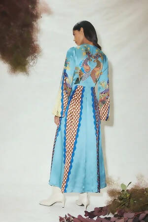 Alemais Gilly Flare Sleeve Dress Multi Size 14 - 14 / Multi - Dresses