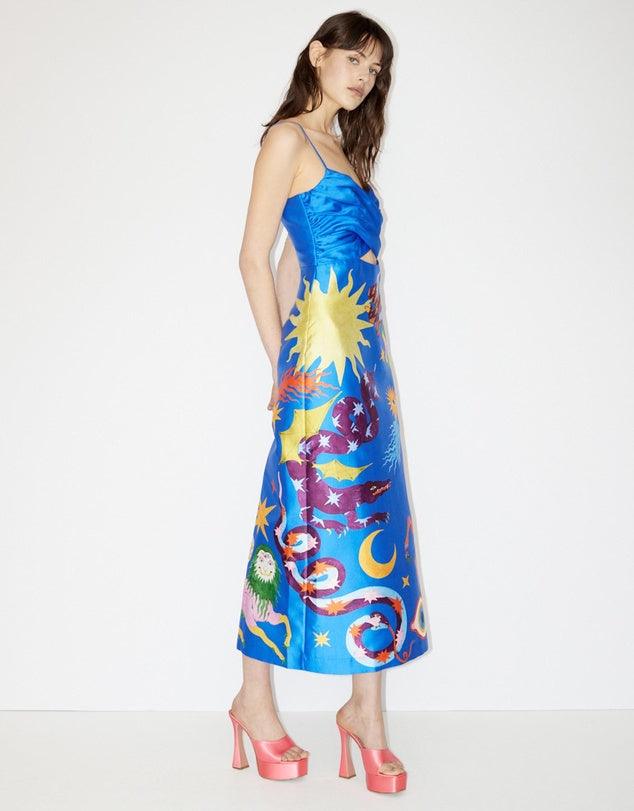 ALEMAIS - Alemais Guardian Midi Dress