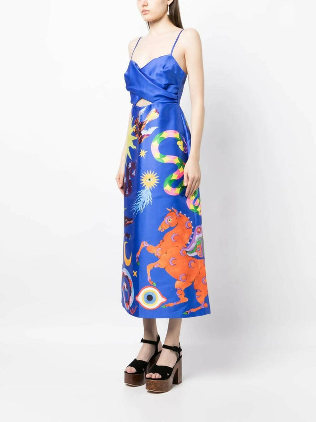ALEMAIS - Alemais Alemais Guardian Midi Dress
