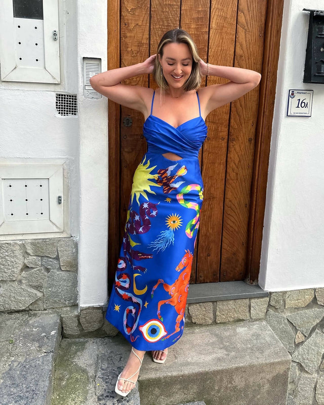 ALEMAIS - Alemais Guardian Midi Dress