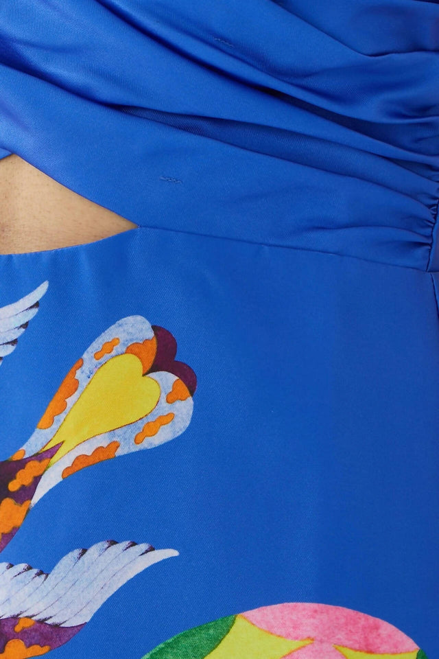 Curated Collection - Alemais Guardian Midi in Azure