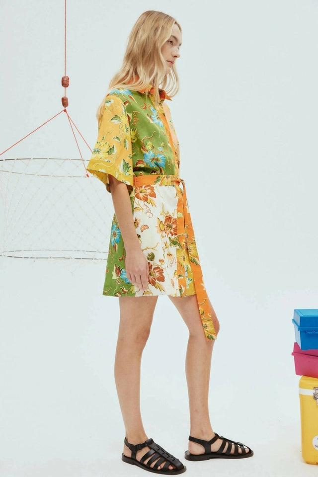 ALEMAIS - Alemais Hotel Lamu Spliced Mini Dress