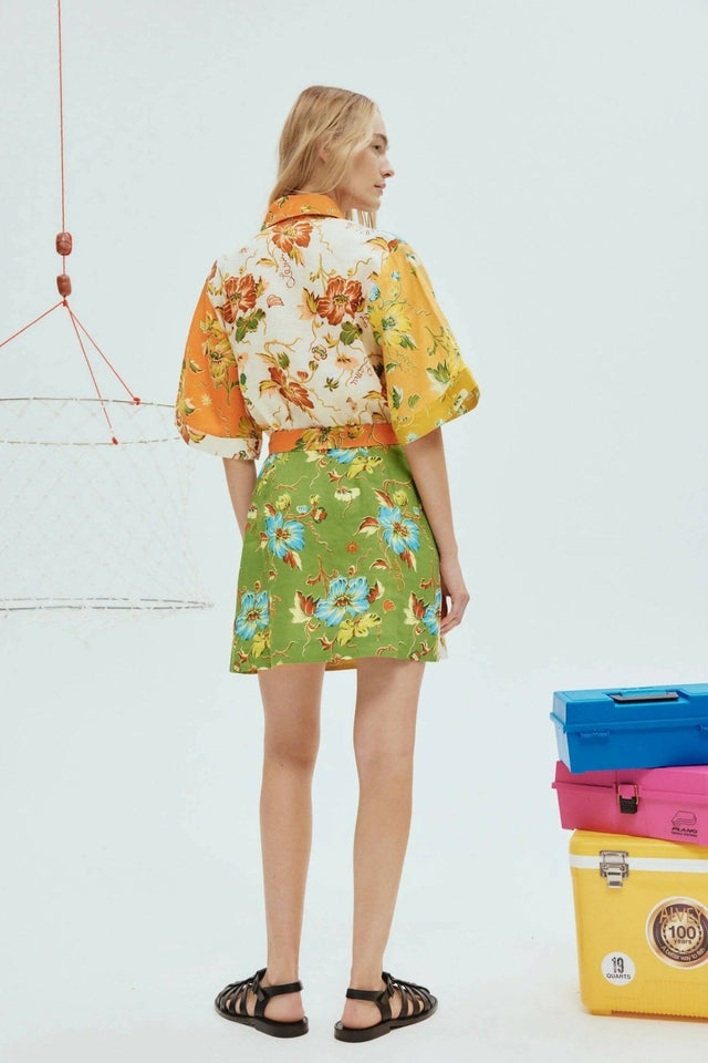 ALEMAIS - Alemais Hotel Lamu Spliced Mini Dress