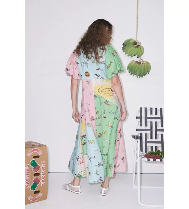 Alemais Jet Midi Dress - Dresses