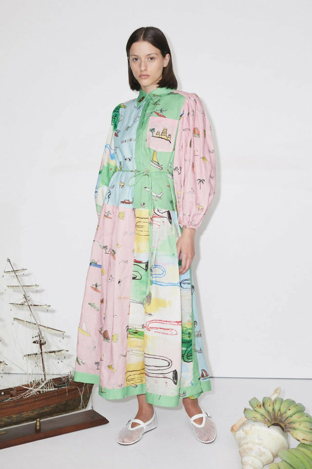 Alemais Jet Shirtdress 14 - 14 / Multi - Dresses