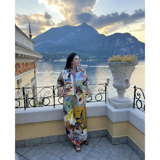 ALÉMAIS La Charrasca Silk Set size 12 - Matching Set