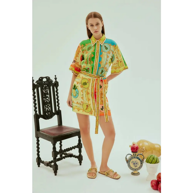 Alemais La Musica Mini Dress Multi - 10 / Print - Dresses