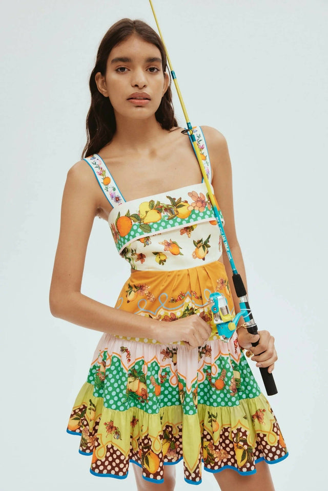 Alemais Lemonis Cut out Mini Dress - 8 / Multi - Dresses